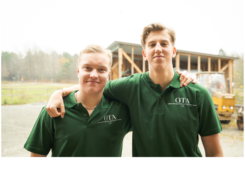 Oscar och Theo från OTA Interior Detailing